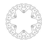 110833 DISCO FRENO FIXED YAMAHA YZ 450 F MONSTER ENERGY RACING EDITION 2022