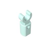 11090 Ornamento Porta Sbarra con Clip, 50 Pezzi GDS-1058-compatibile con Lego Mattoncini da Costruzione, Colore Aqua clair | Compatibile con mattoncini LEGO. Componenti MOC per i principali marchi edili, corrispondenza coerente dei colori.