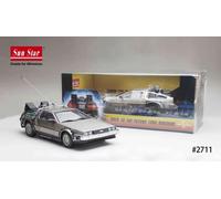 110922 BACK TO THE FUTURE DE LOREAN DIE-CAST 1:18 SCALE MODEL