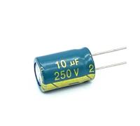 110pcs/lot 250v 10UF aluminum electrolytic capacitor size 8 * 12 10UF 20% MQXFCZUX
