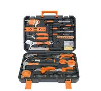 110pcs Multi - Function Set di attrezzi per la casa, kit completo di utensili manuali con custodia per la riparazione domestica e fai da te