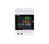 110V 220V 100A 6IN1 Din Rail AC monitor Tensione Corrente Fattore di potenza KWH attivo Energia elettrica Frequenzimetro
