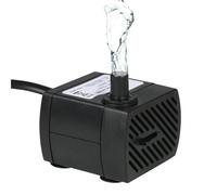 110V/220V 2.5W/3W/4W/5W Ultra-Quiet Submersible Water Fountain Pump Filter Fish Pond Aquarium Water Pump Tank Garden Fountain(Only water pump,4W)