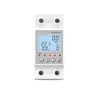 110V 220V 63A smartlife Circuit breaker Meter Metering Timer with voltage current and leakage protection BIANMTSW(With backlight)