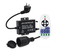 110V 220V LED dimmer controller for dimming LED strips/bulbs/strings 1500W AU connector 1000W power supply with 23-key remote control(220V 1500W EU Plug)