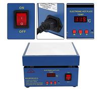 110V/220V Stazione di Riscaldamento,200 * 200mm Digitale LED Elettronico Microcomputer Piastra Riscaldante,per Schermo del, Cellulare di Riparazione,Lavori di Reingegnerizzazione Smd,AC 800 W(eu)