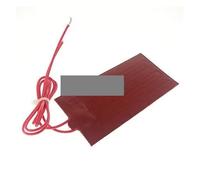 110V AC 200x200mm 150W Rectangle Flexible Silicon Heater Pad For 3D Printer Oil Tank