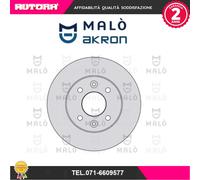 1110002 Coppia Disco freno ant.adatto a Dacia-Renault (MARCA-MALO')