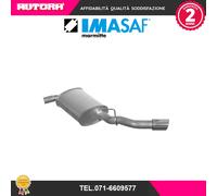11.10.07 Silenziatore posteriore Imasaf per ALFA ROMEO GIULIETTA