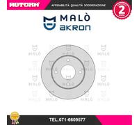 1110071 Coppia Disco freno ant adatto a Smart-Mitsubishi (MARCA MALO')