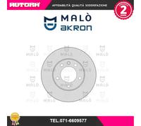 1110200 Coppia Disco freno ant adatto a Nissan-Opel-Renault (MARCA-MALO')