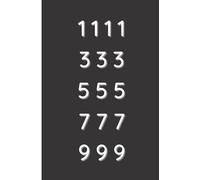1111 333 555: Divine Angel Number Writing Journal, Spiritual Guidance Lucky Number, Numerology Law of Attraction Manifestation, Gratitude Notebook 110 lined pages