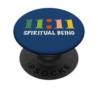 1111 Essere Spirituale Sincronicità Manifesto Numero Undici PopSockets PopGrip Adesivo