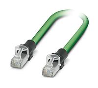 1112924 Patch cord SF/UTP 5 Line Cu, stagnato PUR verde 1m 22AWG IP20 PHOENIX...