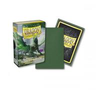 11156 60 Sleeves JP Matte Dual Forest Green Dragon Shield