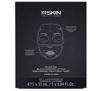111Skin Celestial Black Diamond Lifting And Firming Mask - maschera lifting viso e collo 5 pz.