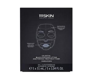 111SKIN - Celestial Black Diamond Lifting and Firming Treatment Mask Box 5 Maschere antirughe 155 ml unisex