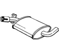 112 CV SILENZIATORE CENTRALE PER VW Jetta II 19E, 1G2, 165 1.8 KW 82 CV 112