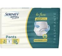 112 PANNOLONI A SLIP SERENITY PANTS SENSITIVE EXTRA TAGLIA S 8 CONF.DA 14 PEZZI