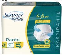 112 PANNOLONI A SLIP SERENITY PANTS SENSITIVE EXTRA TAGLIA XL 8 CONF.DA 14 PEZZI
