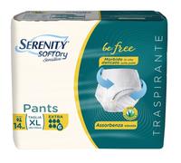 112 PANNOLONI PANTS A SLIP SERENITY SENSITIVE EXTRA TAGLIA XL 8 CONF.DA 14 PEZZI