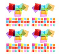 112 Pcs Celofane Imballaggi Carta Cellophane Colorata Cellophanata