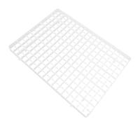 112 Scomparti Vassoio per Uova di Piccione in Plastica Bianca | Scanalature Dedicate, Design a Scomparti Indipendenti, Circolazione Dell'aria Ottimale, Facile Pulizia