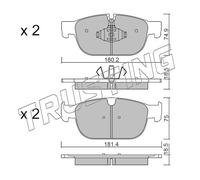 1120.0 TRUSTING Kit pastiglie freno, Freno a disco per VOLVO