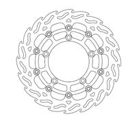 112059 BRAKE ROTOR FLOATING FLAME BLACK PER SUZUKI DL 1000 ABS V-STROM XT 2017