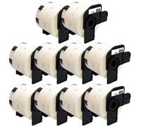11209 10x ROTOLI ETICHETTE COMPATIBILI 62x29 BROTHER QL500 QL570 QL1050 DK11209