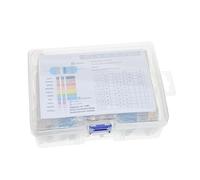 1120Pcs 1/2W 0.5Watt 1% 1-2.2M Ohm 56Values Metal Film Resistor 0.5W Resistance Assorted Kit Set NWPNLXEA