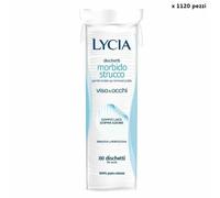 1120pz Lycia dischetti struccanti Morbido Strucco in puro cotone trama 2 lati