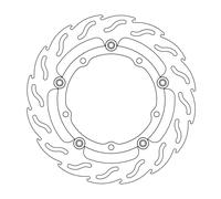 112114 DISCHI FRENO SERIE FLAME YAMAHA XP 560 T-MAX ABS 20TH ANN. 2021