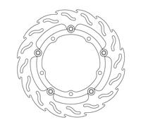 112115 DISCHI FRENO SERIE FLAME YAMAHA XP 530 T-MAX ABS IRON MAX 2015