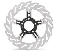 Moto-master Flame Harley Davidson 112309 Left Front Brake Disc Argento