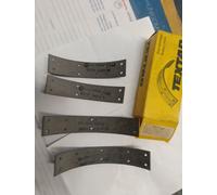 1123104500015 SERIE FERODO CEPPI GANASCE FRENO POSTERIORI RENAULT 4 TEXTAR
