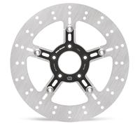 Moto-master Round Harley Davidson 112311 Left&right Front Brake Disc Argento