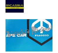 11243 - LIBRETTO USO E MANUTENZIONE PER APE CAR