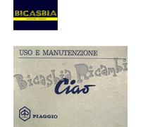 11244 - LIBRETTO USO E MANUTENZIONE PER PIAGGIO 50 CIAO DAL 1967 AL 1968