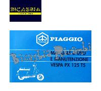 11251 - LIBRETTO USO E MANUTENZIONE PER VESPA VESPA PX 125 T5 DAL 1985 AL 1993