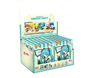 112598 HATSUNE MIKU TERRACE PARTY DAA VIBE MODEL KIT BLID BOX SET (6)