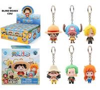 112739 ONE PIECE - POCKET HERO - KEYCHAIN BLIND BOX COUNTER DISPLAY (12)
