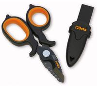 1128BAX - Forbici per Elettricisti a Doppio Effetto, Con Profili a Fresa in Acci