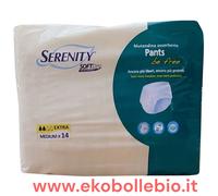 112pz Serenity Soft Dry Be Free Pannoloni Assorbenti, Taglia M - 8x14 Tot 112