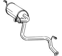 113 CV SILENZIATORE POSTERIORE PER LAND ROVER Defender Station Wagon L316 2.5 TD