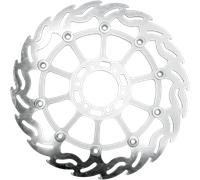 113021 BRAKE ROTOR FLOATING FLAME FLAMED BLACK BIMOTA BB1 650 SUPERMONO 1996