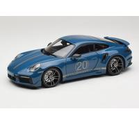 113069073 Porsche 911 992 Turbo S Coupe Spor Design Blue Minichamps 1/18
