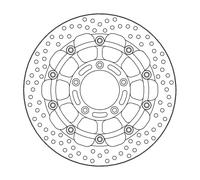 113165 BRAKE ROTOR FLOATING HALO ROUND BLACK MV AGUSTA F4 750 S EVO3 2003