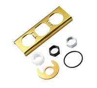 113173 Set di hardware per la riparazione dei componenti del rubinetto | Set multicomponente con piastra e forme circolari, componenti con dado filettato, per sostituzione del rubinetto della cucina