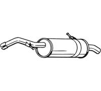 114 CV SILENZIATORE POSTERIORE PER CITRON C3 Picasso SH 1.6 VTRi KW 84 CV 114